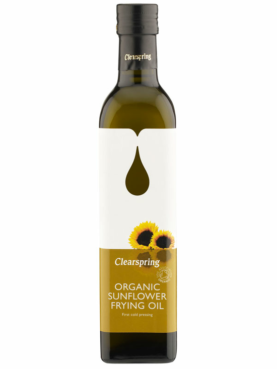Sunflower Frying Oil, Organic 500ml (Clearspring)