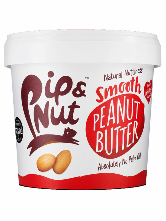 Smooth Peanut Butter 1kg (Pip & Nut)