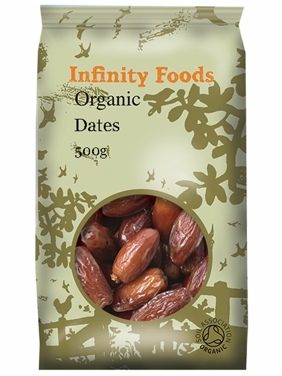 Pitted Dates, Organic 500g (Infinity Foods)