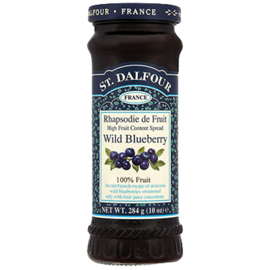 Blueberry Fruit Spread 284g (St Dalfour)