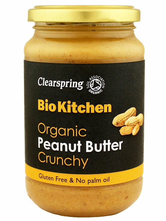 Crunchy Peanut Butter, Organic 350g (Clearspring)