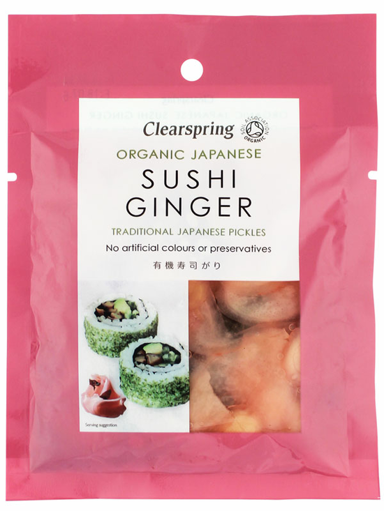Sushi Ginger, Organic 50g (Clearspring)