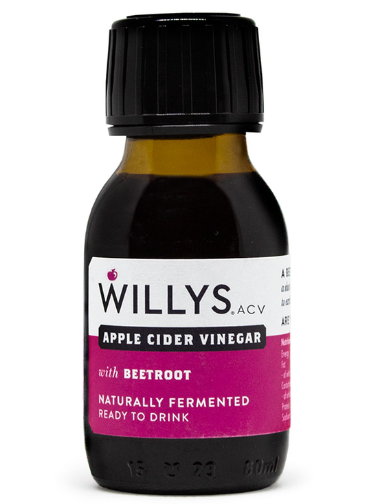 Apple Cider Vinegar & Beetroot Shot 60ml (Willy's)