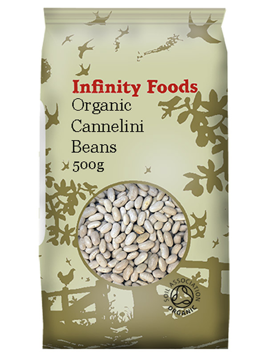 Organic Cannellini Beans 500g (Infinity Foods)