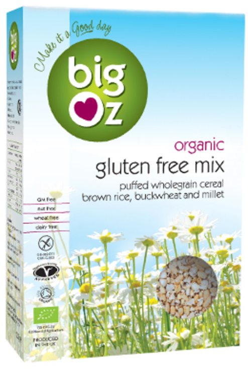 Gluten Free Puffs Mix 225g, Organic (Big Oz)