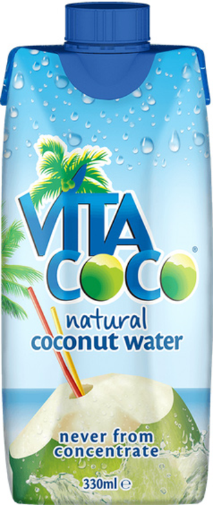 Vita Coco is excellent for rehydration, <br>and tastes great as well.