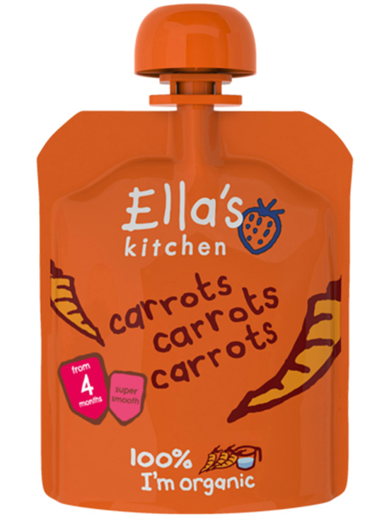 Stage 1 Carrots Carrots Carrots, Organic 70g (Ella's Kitchen)