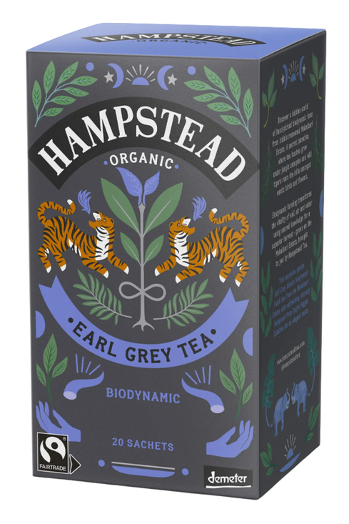 Earl Grey Tea, Organic 20 Bag (Hampstead Tea)