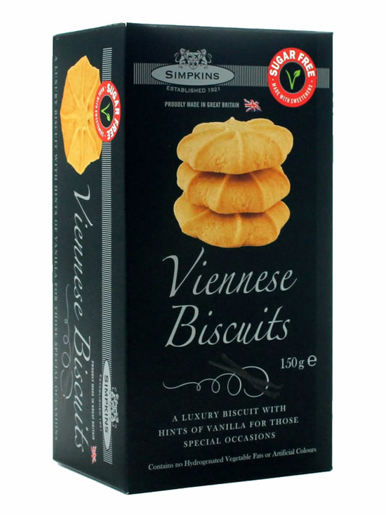 Sugar Free Viennese Biscuits 150g (Simpkins)