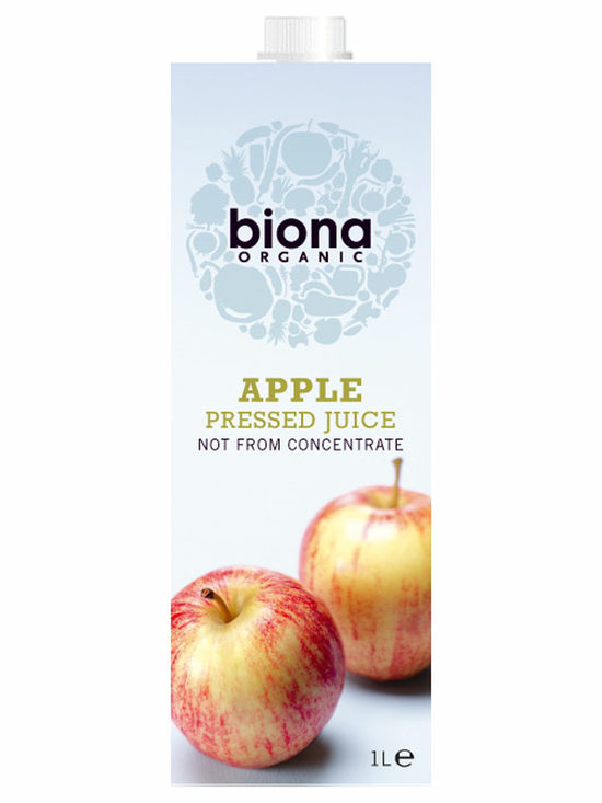 Pressed Apple Juice, Organic 1 Litre (Biona)