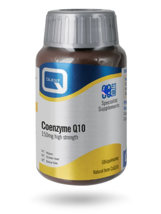 Coenzyme Q10 150mg 60 + 30 tablet (Quest)