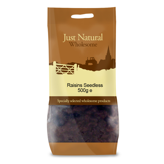 Seedless Raisins 500g (Just Natural Wholesome)