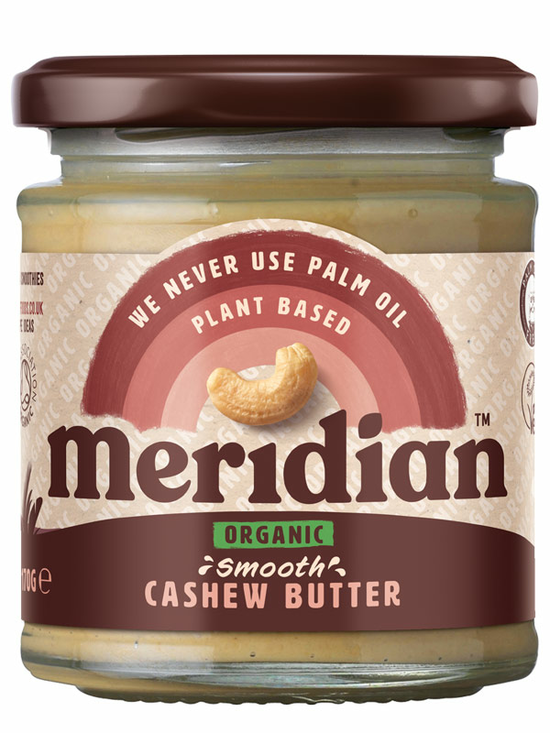 Organic Cashew Nut Butter 170g (Meridian)
