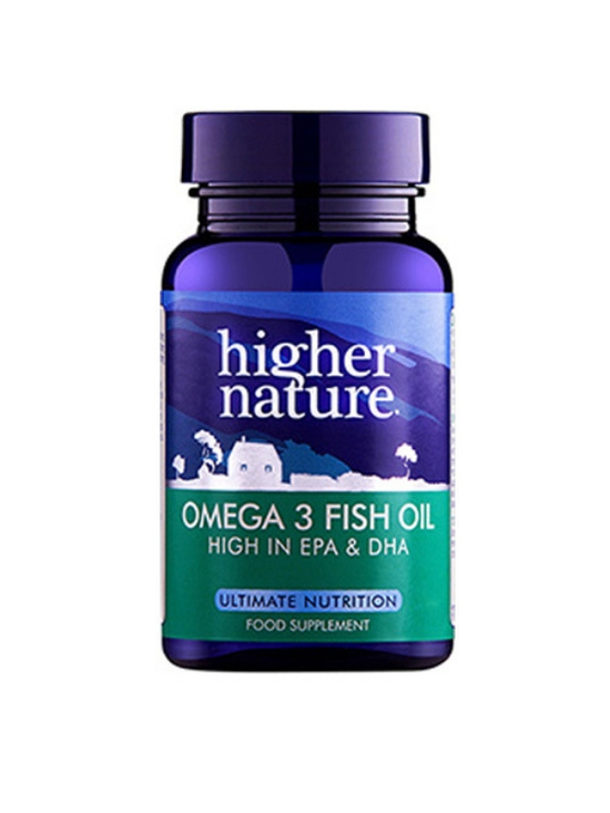 Omega 3 Fish Oil 1000mg, 90caps (Higher Nature)
