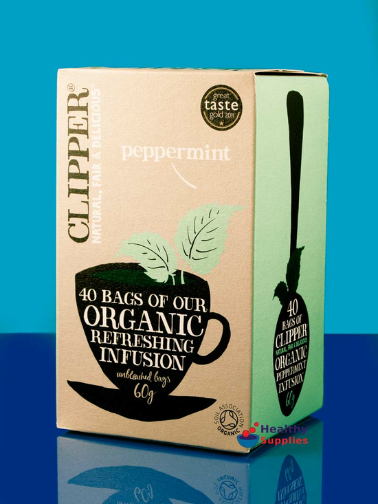 Peppermint Tea, Organic 40 bags (Clipper)