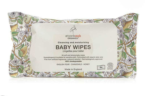 Keeps baby's skin clean and soft.