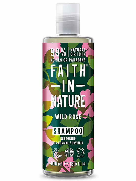 Wild Rose Shampoo 400ml (Faith in Nature)
