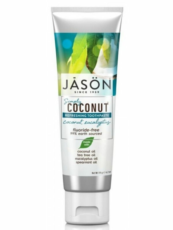 Coconut Eucalyptus Toothpaste 119g (Jason)