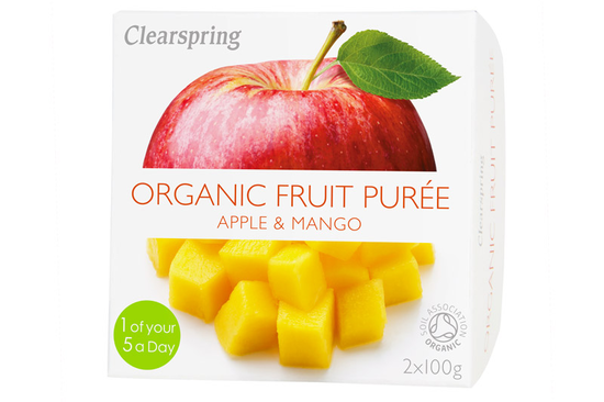 Clearspring Fruit Puree Apple & Mango