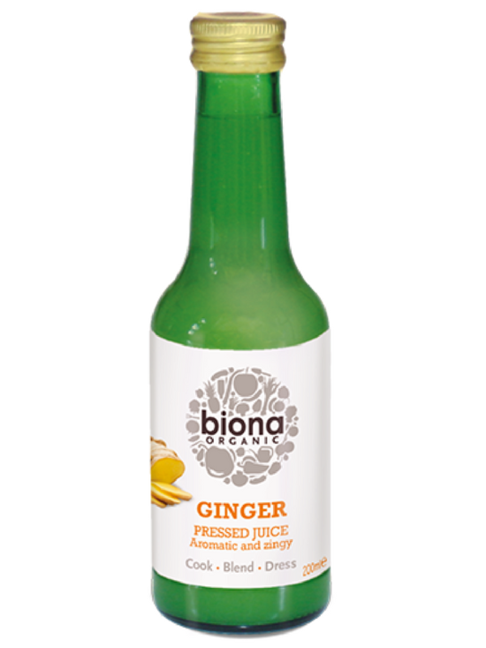 Ginger Juice 200ml, Organic (Biona)