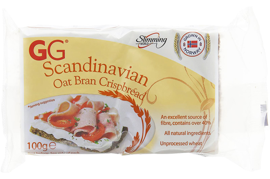 GG Scandinavian Oat Bran Crispbread 100g