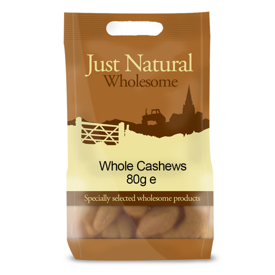 Whole Cashews 80g (Just Natural Wholesome)
