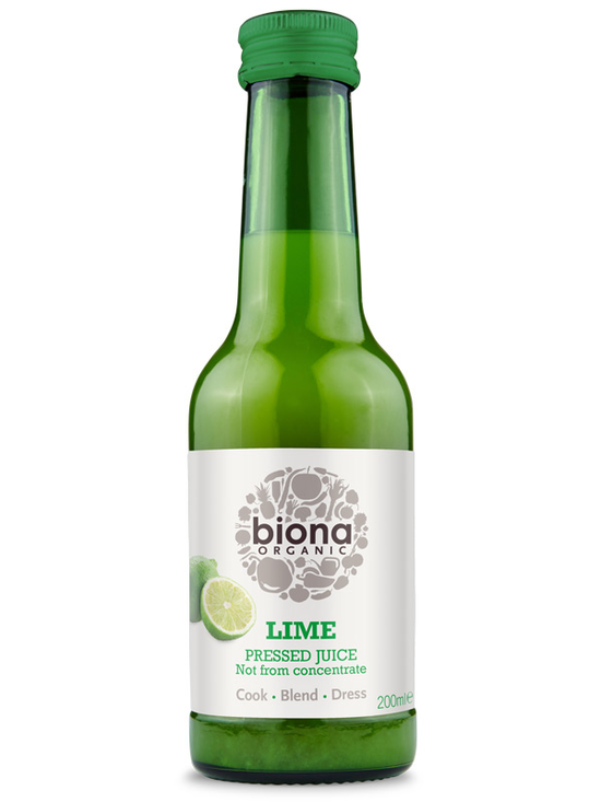Organic Lime Juice 200ml (Biona)