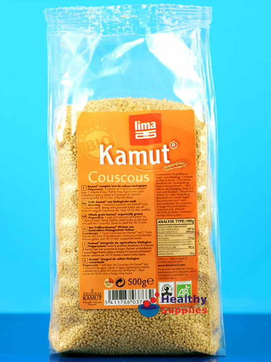 Cous Cous, Organic 500g - Wholegrain, Kamut (Lima)