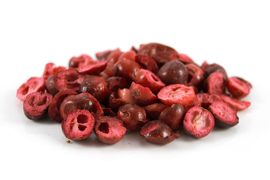 Please note: cranberries may be whole or sliced.