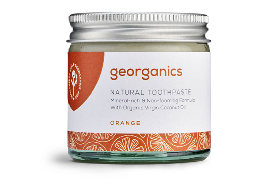 Natural Toothpaste for Kids - Orange 60ml (Georganics)