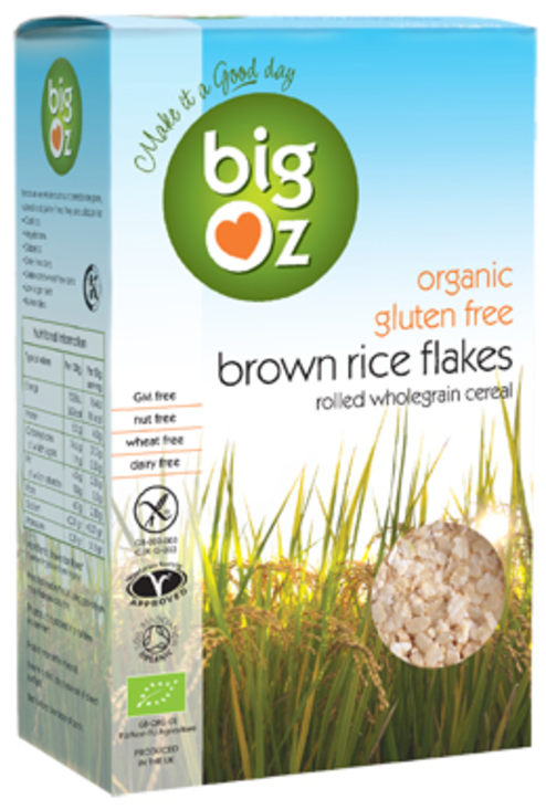Rice Flakes 500g, Organic (Big Oz)