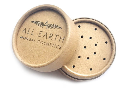 Empty Eco Pot with Sifter (All Earth Mineral Cosmetics)