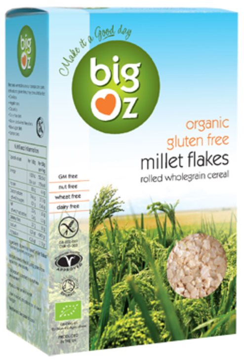 Millet Flakes 500g, Organic (Big Oz)