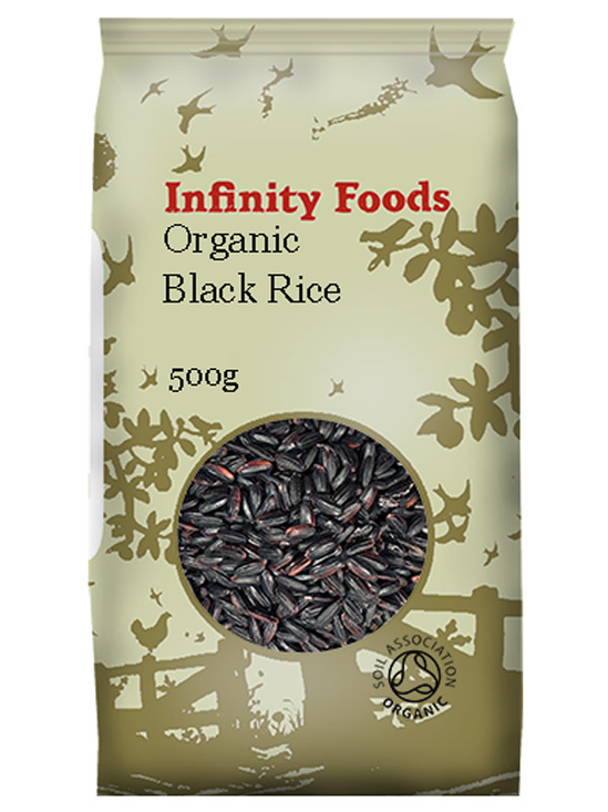Organic Black Rice 500g (Infinity Foods)
