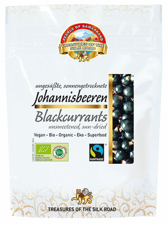 Blackcurrants, Organic 100g (Pearls of Samarkand)