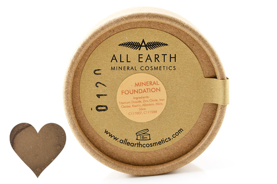 Mineral Foundation shade 06, Eco Pot 4g (All Earth Mineral Cosmetics)
