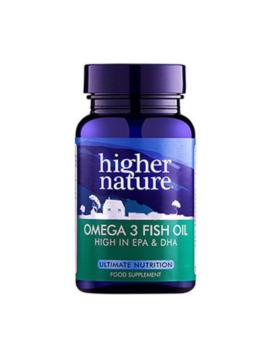 Omega 3 Fish Oil, 180caps (Higher Nature) Healthy Supplies