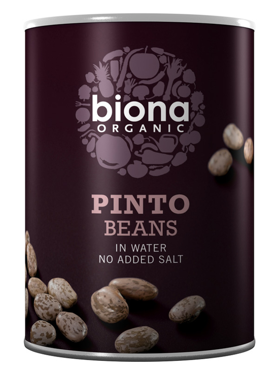 Pinto Beans in Water, Organic 400g (Biona)