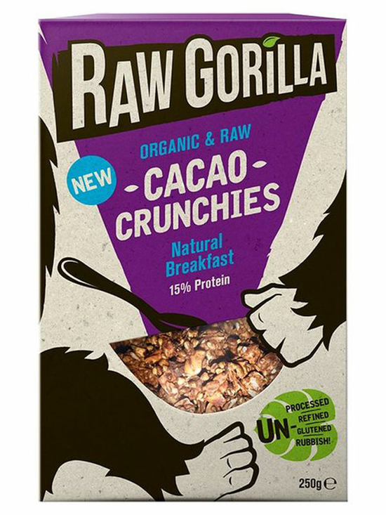 Organic Cacao Crunchies 250g (Raw Gorilla)