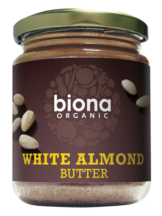 Blanched Almond Butter, Unroasted, Organic 170g (Biona)