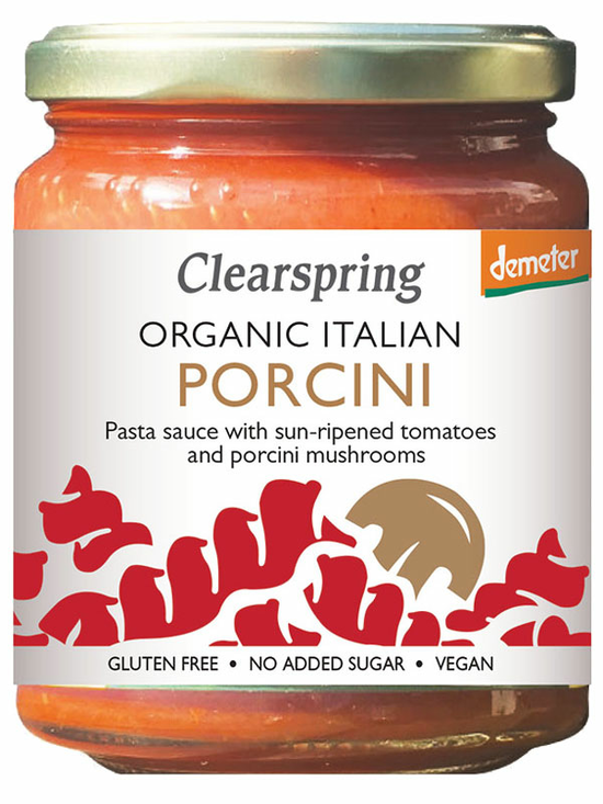 Demeter Italian Porcini Pasta Sauce, Organic 300g (Clearspring)