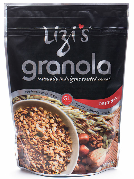 Original Granola 500g (Lizi's) Healthy Supplies