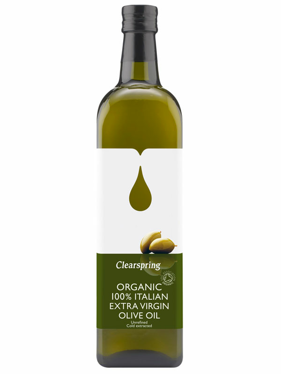 Organic Italian Extra Virgin Olive Oil 1 Litre (Clearspring)