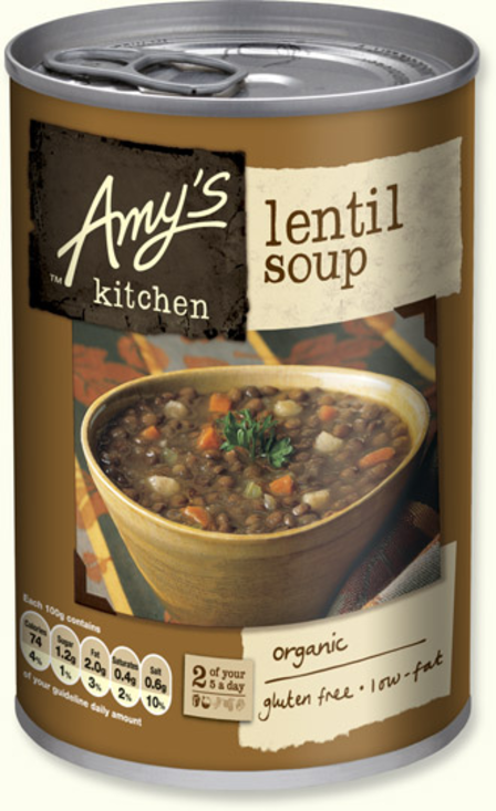 Lentil Soup, Organic 400g (Amy's Kitchen)
