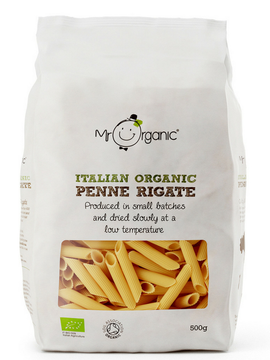 Penne Pasta, Organic 500g (Mr Organic)