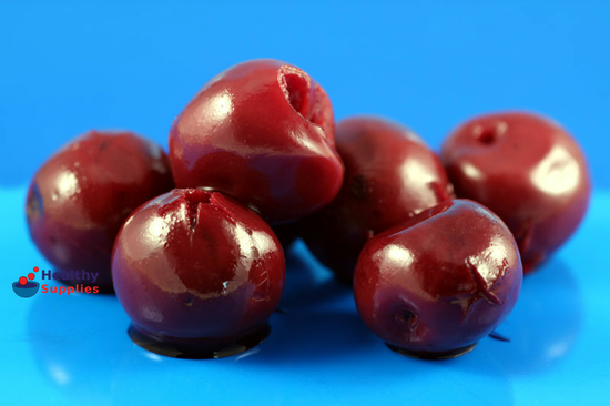 Delicious Morello cherries -<br> as found in black forest gateaux.