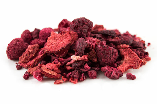 Freeze-Dried Red Berry Blend 100g (Sussex Wholefoods)