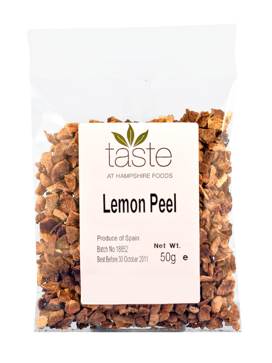 Lemon peel is used to infuse flavour into sauces,<br>
drinks and desserts.