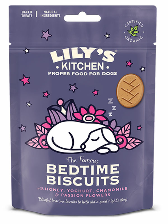 The Famous Bedtime Biscuits for Dogs, Organic 80g (Lilys Kitchen)