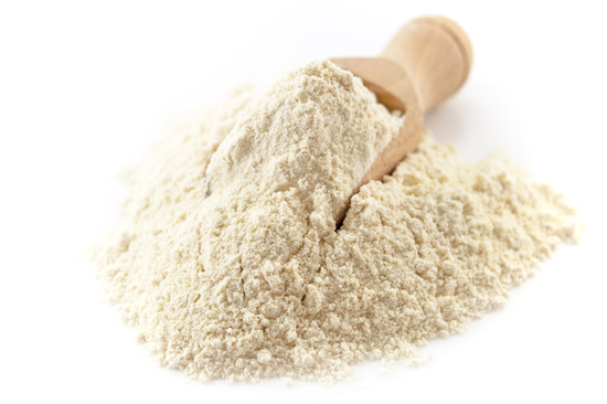 Soft and light organic quinoa flour.